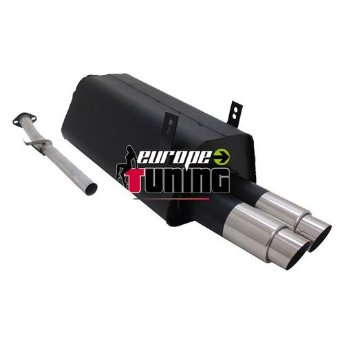 Echappement Sport E36 316i 318i 2x76mm Perf