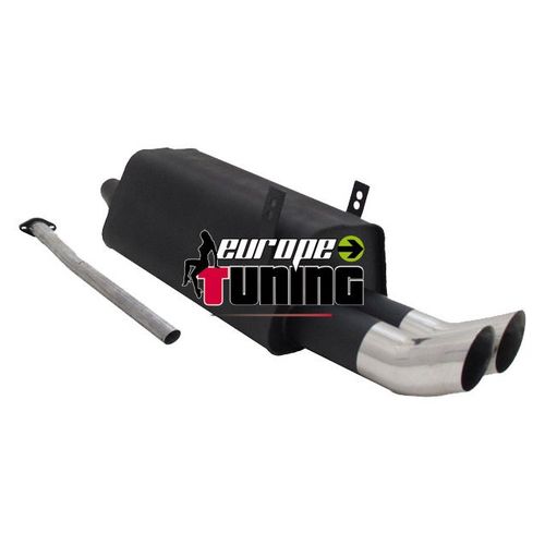 Echappement Sport E36 320i 323i 2x76mm Dtm