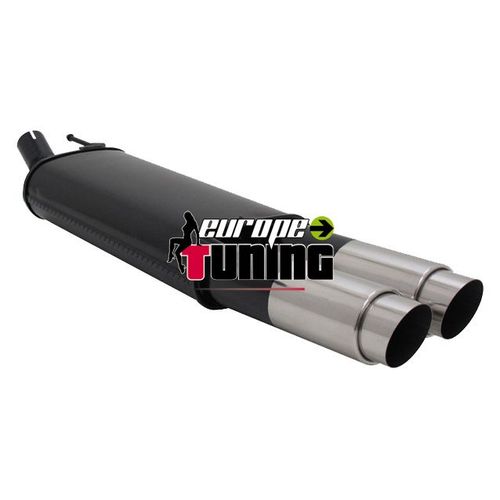 Pot Echappement Golf 3 2x90mm Design