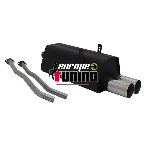 Echappement Sport E36 325i 2x76mm Rond
