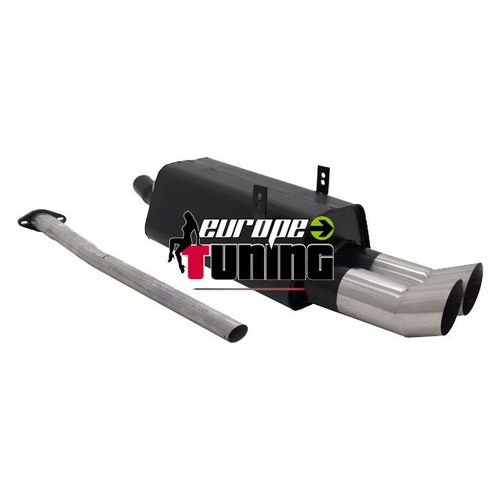 Echappement Sport E36 320i 323i 2x90mm Dtm