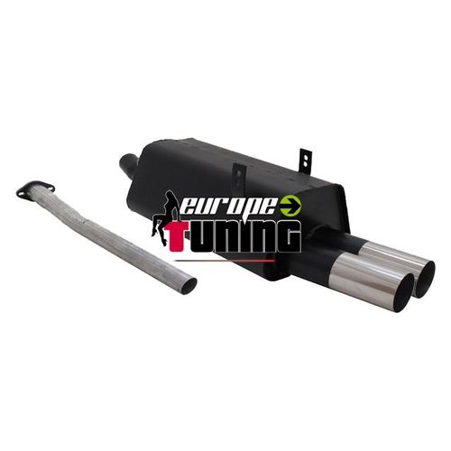 Echappement Sport E36 320i 323i 2x76mm Rond