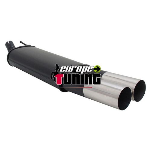 Pot Echappement Golf 3 2x90mm Round