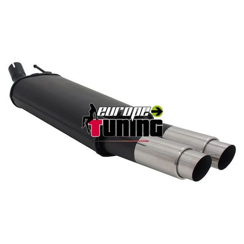 Pot Echappement Golf 3 2x76mm Design