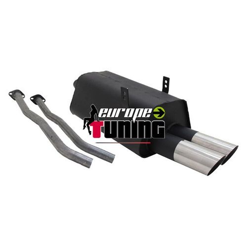 Echappement Sport E36 325i 2x76mm Drag