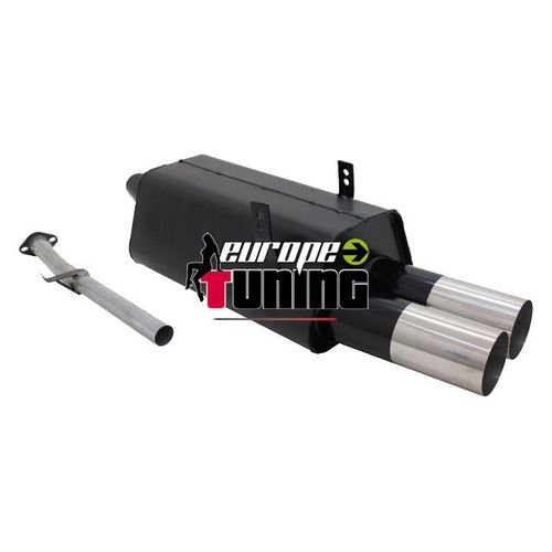 Echappement Sport E36 316i 318i 2x90mm Rond