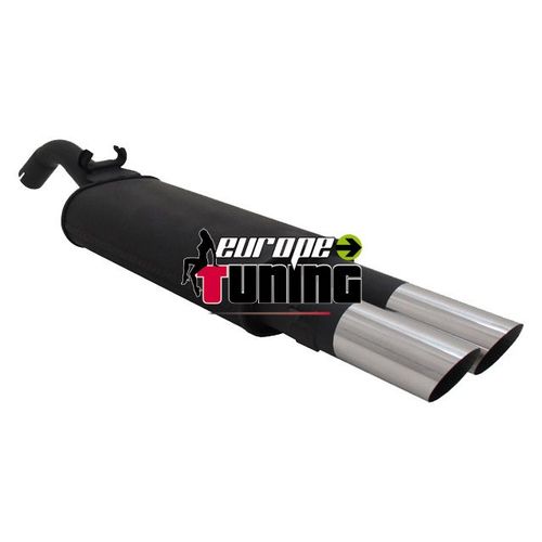 Pot Echappement Sport 2x76mm Golf 2 Drag