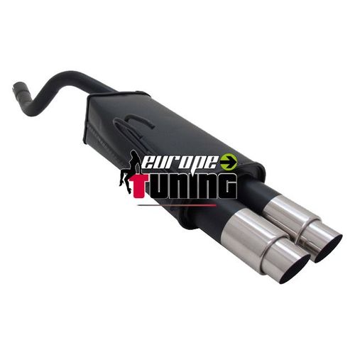 Echappement Sport Punto Ii 99-03 2x76mm Perf