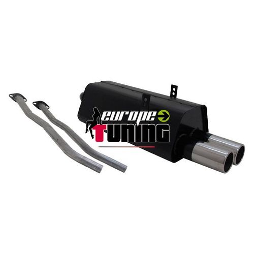 Echappement Sport E36 325i 2x76mm Cup