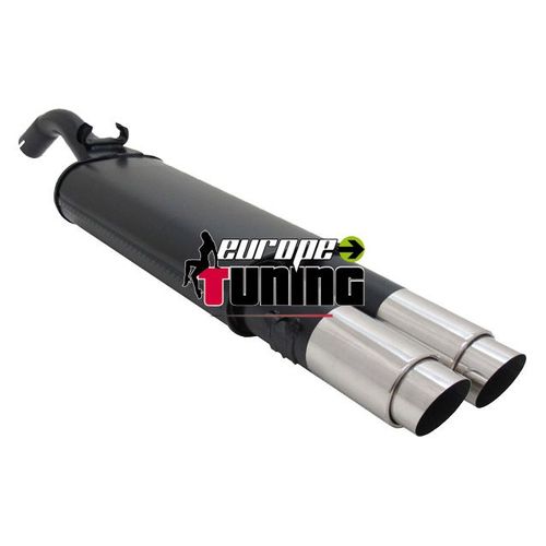 Pot Echappement Sport 2x90mm Golf 2 Design