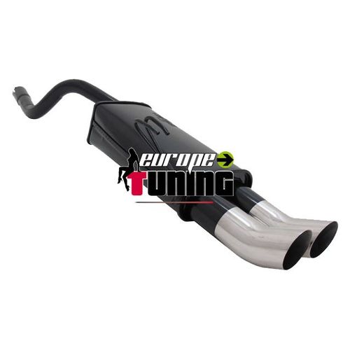 Echappement Sport Punto Ii 99-03 2x76mm Dtm