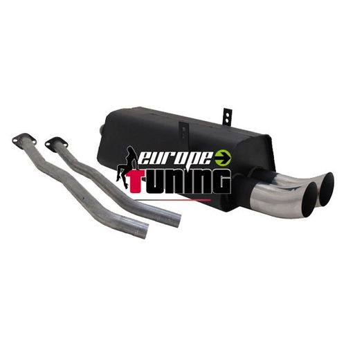 Echappement Sport E36 325i 2x76mm Dtm