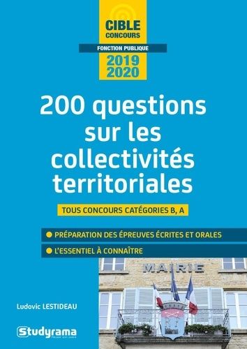 200 Questions Sur Les Collectivités Territoriales