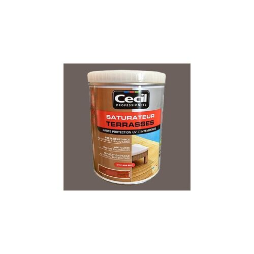 CECIL SX725 Saturateur Terrasses Cèdre gris 1L