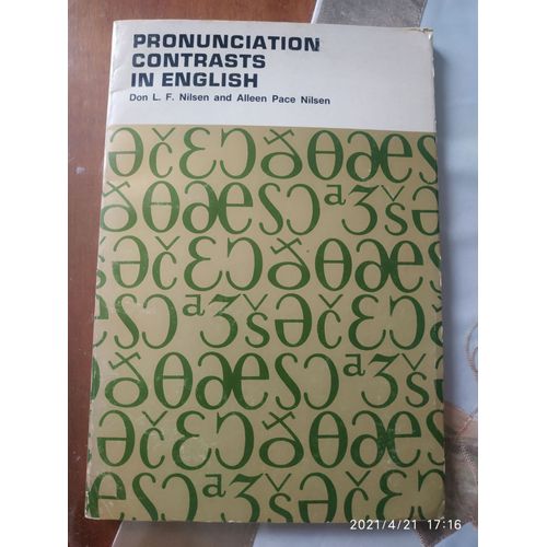 Prononciation Contrastes On English