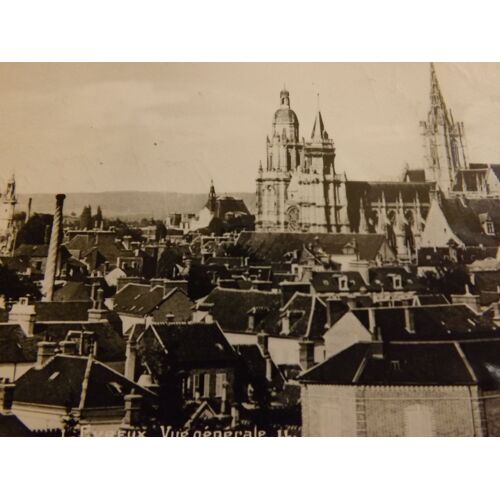 Evreux: Vue Générale: Carte De 1949
