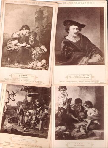 Altere Pinakothek München  Franz Hanfstaengl's Kunstverlag 13  Photographie Bilder