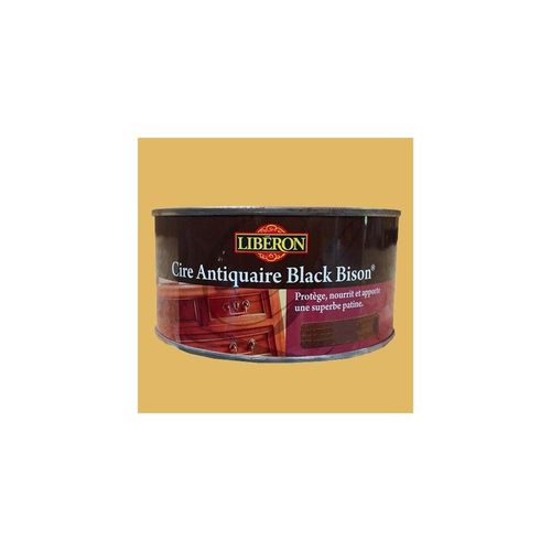 LIBÉRON Cire Antiquaire Black Bison 0,5L Noyer blond (pâte) 0,5 L