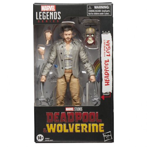 Marvel Classic Marvel Legends Series Figurine Headpool with Marvels Logan