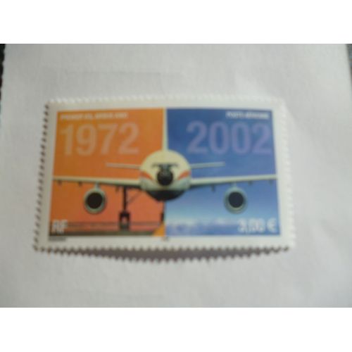 Timbre "Premier Vol Airbus A330 : 1972-2002".
