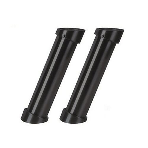NORDLINGER PRO - Lot de 2 Pieds de snack Rond Lux - Noir
