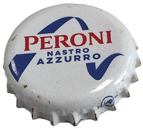 Italie Capsule Bière Beer Crown Cap Birra Peroni Nastro Azzurro Su