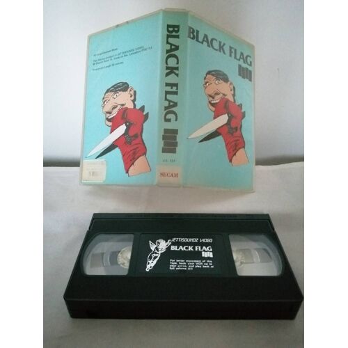 Black Flag Vhs Cesstone Music 