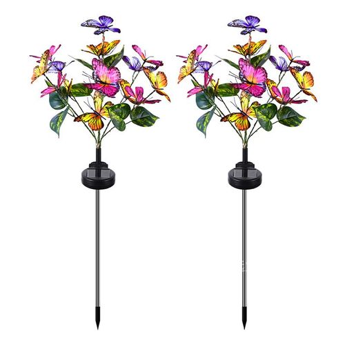 Lampes Solaires Papillon Pour Jardin Extérieur