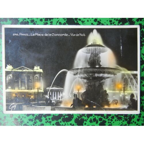 245 - La Place De La Concorde - Vue De Nuit