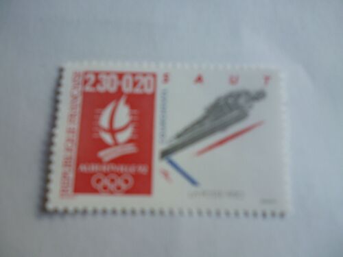 Timbre "Albertville 92 :Le Saut".