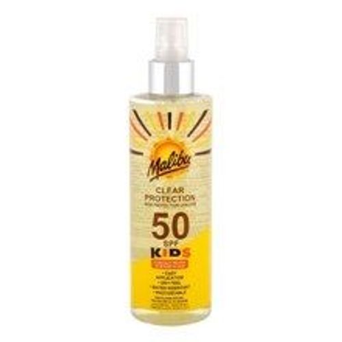 Malibu - Kids Clear Protection Spf50 - Children's Sunscreen Spray 250ml 