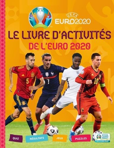 Le Livre D'activités De L'euro 2020