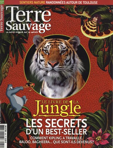 Terre Sauvage   N° 255 : 11/2009: Inde Le Livre De La Jungle / Chausey/ Machu Picchu/ Requin Blanc/ Rhinoceros Noir/ Sentiers Nature: Toulouse/ Villers/ Expo Afrique