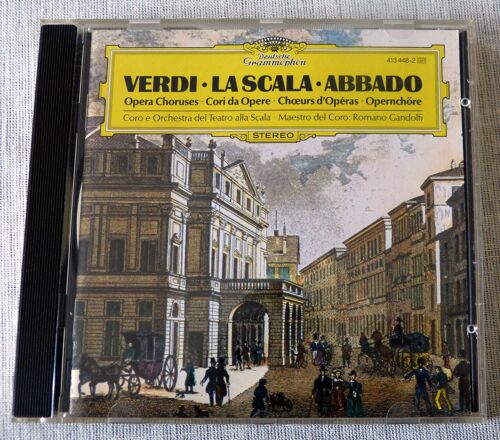 Giuseppe Verdi / Cd Choeurs D'opéra / Claudio Abbado