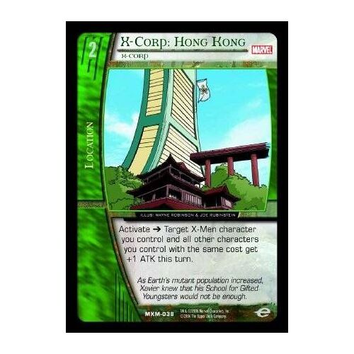 Marvel Vs - X-Corp : Hong Kong - Mxm-038