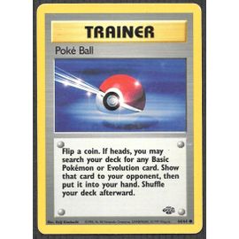 Carte Pokémon - Trainer Poké Ball 64/64 - Jungle Wizards