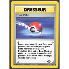 Carte Pokémon - Dresseur Poké Balle 64/64 - Jungle Wizards (Fr)