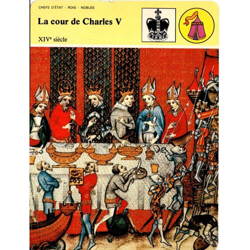 Fiche Edito-Service Histoire La Cour De Charles V