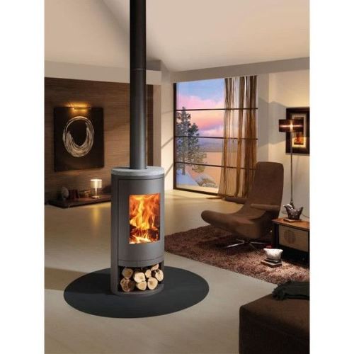 Poele a Bois - PANADERO - Sydney Ecodesign - 7,4 kw - Bûches 50 cm