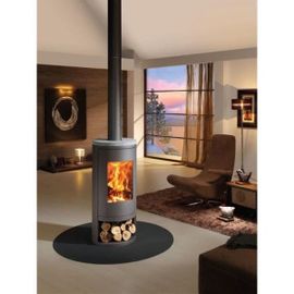 Poele a Bois - PANADERO - Sydney Ecodesign - 7,4 kw - Bûches 50 cm