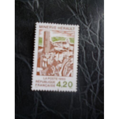 Timbre "Minerve Dans L'hérault".