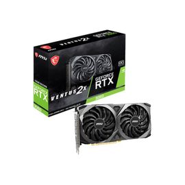 MSI GeForce RTX 3060 VENTUS 2X 12G OC - Carte graphique - GF RTX 3060 - 12 Go GDDR6 - PCIe 4.0 - HDMI, 3 x DisplayPort