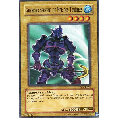 Guerrier Serpent De Mer Des Tenebres - Ioc-Fr059
