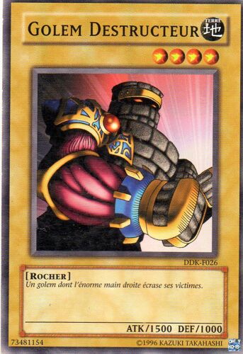 Golem Destructeur -  Ddk-F026