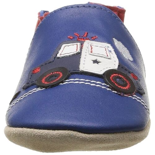 Sherif Car Cuir Nappa Garçon Robeez 448060 - Bleu - 17