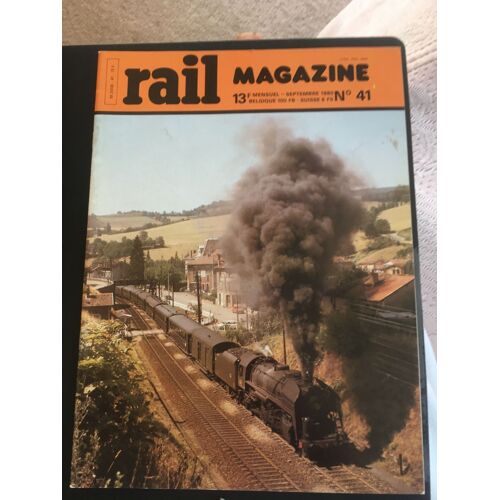 Ancien Rail Magazine N°41 1980