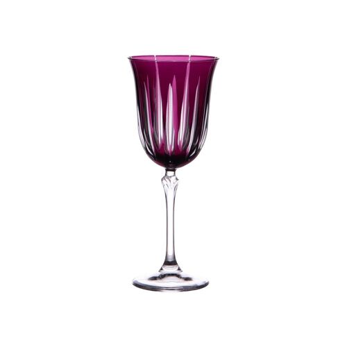 Coffret De 6 Verres À Pied Divina Violet 28 Cl