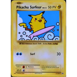Carte Pokémon 111/108 Pikachu Surfeur Niv.13 Secrète Xy - Evolutions  Neuf Fr