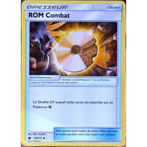 Carte Pokémon 94/111 Rom Combat  Sl4 - Soleil Et Lune - Invasion Carmin Neuf Fr