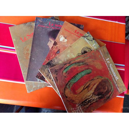 Le Sommeil Variations  Dr. B.Weber & Collectif Coffret4 Volumes Complet Rare Dr Weber Et Collectif